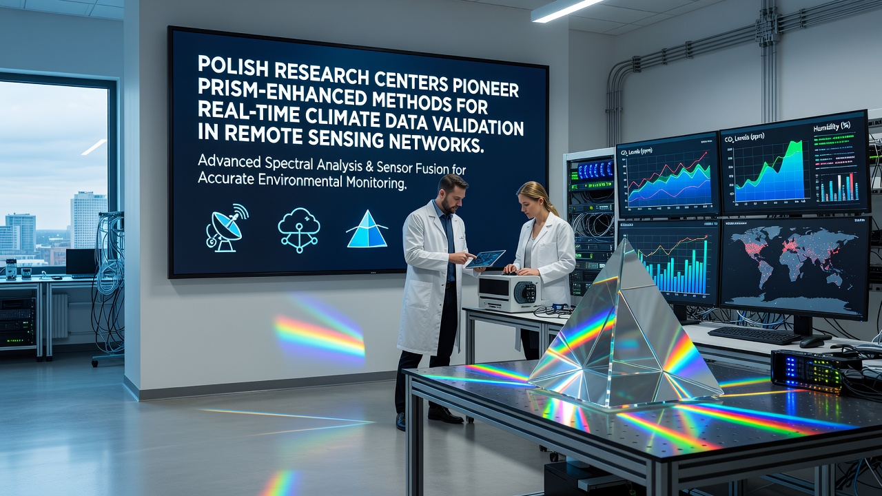 Polish Research Centers Pioneer Prism-Enhanced Methods for Real-Time Climate Data Validation in Remote Sensing Networks